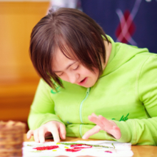 down syndrom girl school therapy clinic therapy for wellness